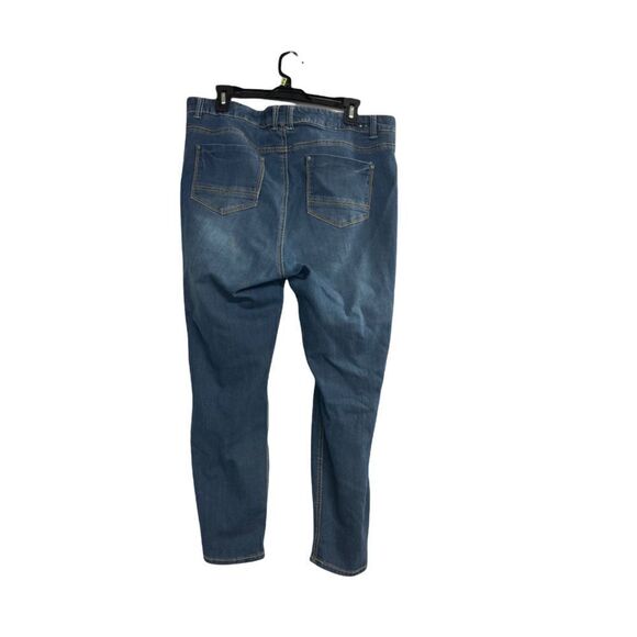 VANILLA‎ STAR, Women’s Jeans, Blue, Size 18, 3 Star Rivets on back - Picture 2 of 6